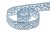 Тесьма кружевная 0621-1346А, шир. 13 мм/уп. 20+/-1 м, цвет 132-голубой - купить в Зеленодольске. Цена: 569.26 руб.