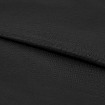 Ткань подкладочная Таффета 210Т, Black / чёрный, 67 г/м2, антистатик, шир.150 см - купить в Зеленодольске. Цена 43.86 руб.