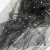 Сетка Фатин Глитер Спейс, 12 (+/-5) гр/м2, шир.150 см, 16-167/черный - купить в Зеленодольске. Цена 184.03 руб.