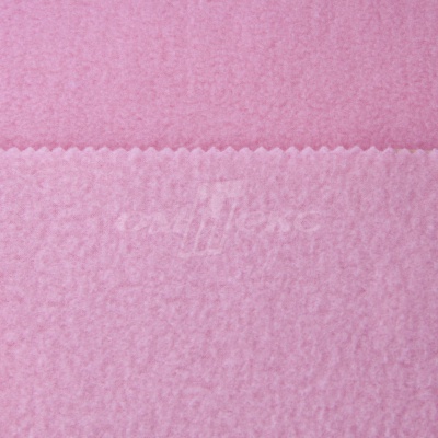 Флис окрашенный 15-2215, 250 гр/м2, шир.150 см, цвет светло-розовый - купить в Зеленодольске. Цена 580.31 руб.