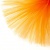 Фатин матовый 16-127, 12 гр/м2, шир.300см, цвет оранжевый - купить в Зеленодольске. Цена 96.31 руб.