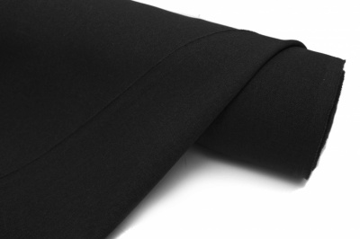 Ткань костюмная 25332 2031, 167 гр/м2, шир.150см, цвет чёрный - купить в Зеленодольске. Цена 339.33 руб.