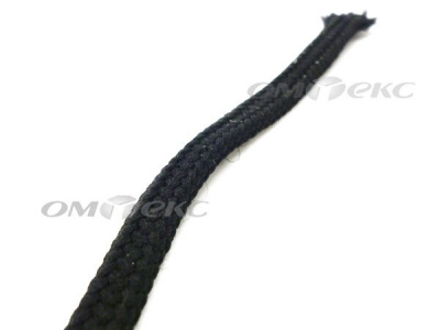 Шнурки т.3 200 см черн - купить в Зеленодольске. Цена: 21.69 руб.