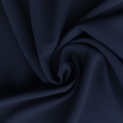 Костюмная ткань "Элис", 220 гр/м2, шир.150 см, цвет т.синий - купить в Зеленодольске. Цена 308 руб.