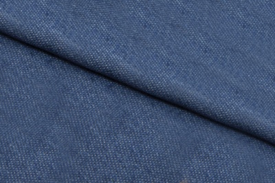 Ткань джинсовая №96, 160 гр/м2, шир.148см, цвет голубой - купить в Зеленодольске. Цена 350.42 руб.