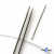 Спицы для вязания металлические d-2.5 мм круговые на тросике 53 см - купить в Зеленодольске. Цена: 53.90 руб.