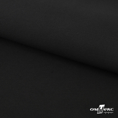 Ткань костюмная "Микела", 96%P 4%S, 255 г/м2 ш.150 см, цв-черный #1 - купить в Зеленодольске. Цена 345.40 руб.