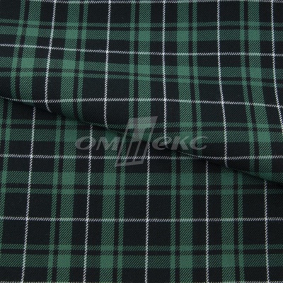 Ткань костюмная Клетка 25577, т.зеленый/зеленый./ч/бел, 230 г/м2, шир.150 см - купить в Зеленодольске. Цена 539.74 руб.