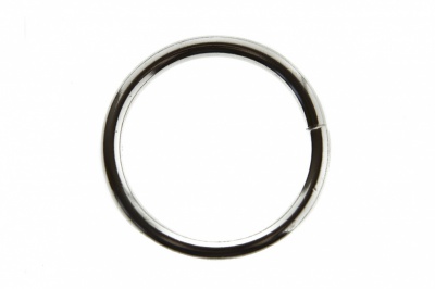 Кольцо металлическое d-3 х 32 мм, цв.-никель - купить в Зеленодольске. Цена: 3.92 руб.