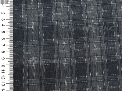 Ткань костюмная клетка 25235 2003, 185 гр/м2, шир.150см, цвет серый/сер - купить в Зеленодольске. Цена 