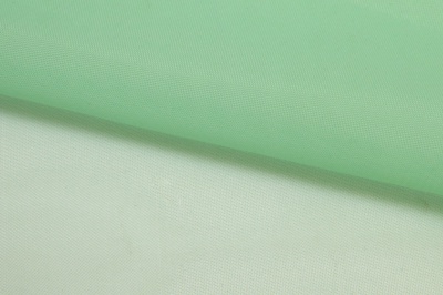 Портьерный капрон 13-6009, 47 гр/м2, шир.300см, цвет св.зелёный - купить в Зеленодольске. Цена 143.68 руб.