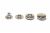 Кнопка металлическая "Альфа" с пружиной, 15 мм (уп. 720+/-20 шт), цвет никель - купить в Зеленодольске. Цена: 1 466.73 руб.