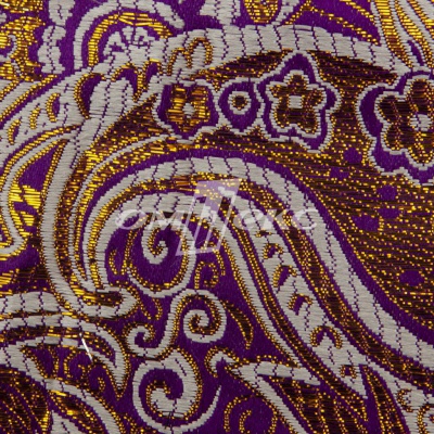 Ткань костюмная жаккард №9, 140 гр/м2, шир.150см, цвет фиолет - купить в Зеленодольске. Цена 387.20 руб.