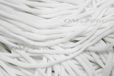Шнур Т-02 (4с2) мелкое плетение 4мм 100 м белый - купить в Зеленодольске. Цена: 2.50 руб.
