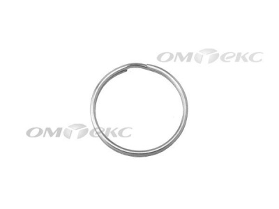 Кольцо металлическое d-20 мм, цв.-никель - купить в Зеленодольске. Цена: 3.23 руб.
