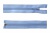 Спиральная молния Т5 351, 75 см, автомат, цвет св.голубой - купить в Зеленодольске. Цена: 16.28 руб.