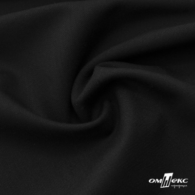 Ткань костюмная "Турин" 80% P, 16% R, 4% S, 230 г/м2, шир.150 см, цв-черный #1 - купить в Зеленодольске. Цена 439.57 руб.