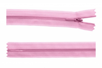 Молния потайная Т3 513, 50 см, капрон, цвет св.розовый - купить в Зеленодольске. Цена: 8.71 руб.