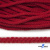 Шнур плетеный d-6 мм, круглый 70% хлопок 30% полиэстер, уп.90+/-1 м, цв.1064-красный - купить в Зеленодольске. Цена: 588 руб.