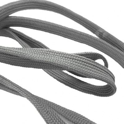 Шнурки т.5 80 см серый - купить в Зеленодольске. Цена: 16.76 руб.