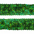 Тесьма с пайетками D4, шир. 20 мм/уп. 25+/-1 м, цвет зелёный - купить в Зеленодольске. Цена: 778.19 руб.