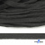 Шнур плетеный d-8 мм плоский, 70% хлопок 30% полиэстер, уп.85+/-1 м, цв.1026-серый - купить в Зеленодольске. Цена: 735 руб.