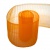Лента капроновая "Гофре", шир. 110 мм/уп. 50 м, цвет оранжевый - купить в Зеленодольске. Цена: 26.93 руб.