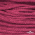 Шнур плетеный d-6 мм, 70% хлопок 30% полиэстер, уп.90+/-1 м, цв.1068-фуксия - купить в Зеленодольске. Цена: 588 руб.