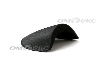 Плечевые накладки OВТ-10, обшитые, цвет чёрный - купить в Зеленодольске. Цена: 17.64 руб.