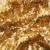 Сетка с пайетками №3, 188 гр/м2, шир.140см, цвет золотой - купить в Зеленодольске. Цена 454.12 руб.