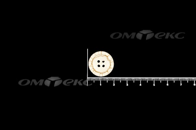 Пуговица деревянная круглая №33 (18мм) - купить в Зеленодольске. Цена: 2.55 руб.