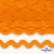 Тесьма вьюнчик 0381-0080, 8 мм/упак.33+/-1м, цвет 9511-оранжевый - купить в Зеленодольске. Цена: 107.26 руб.