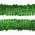 Тесьма с пайетками D4, шир. 30 мм/уп. 25+/-1 м, цвет зелёный - купить в Зеленодольске. Цена: 1 087.39 руб.
