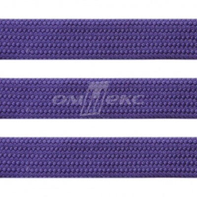 Шнур 15мм плоский (100+/-1м) №10 фиолетовый - купить в Зеленодольске. Цена: 10.21 руб.