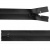 Молния водонепроницаемая PVC Т-7, 20 см, неразъемная, цвет чёрный - купить в Зеленодольске. Цена: 21.78 руб.