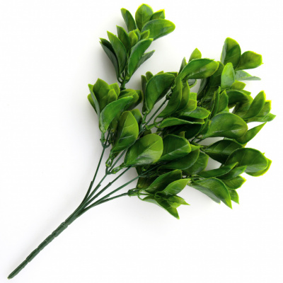 Трава искусственная -1, шт (эвкалипт лист 32 см/8 см)				 - купить в Зеленодольске. Цена: 169.93 руб.