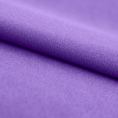Креп стрейч Амузен 17-3323, 85 гр/м2, шир.150см, цвет фиолетовый - купить в Зеленодольске. Цена 196.05 руб.