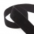 Лента бархатная нейлон, шир.25 мм, (упак. 45,7м), цв.03-черный - купить в Зеленодольске. Цена: 800.84 руб.