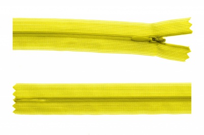 Молния потайная Т3 131, 20 см, капрон, цвет жёлтый - купить в Зеленодольске. Цена: 5.12 руб.
