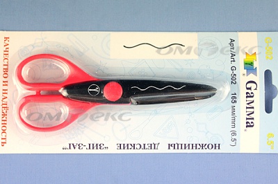 Ножницы G-502 детские 165 мм - купить в Зеленодольске. Цена: 292.21 руб.
