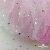 Сетка Фатин Глитер Спейс, 12 (+/-5) гр/м2, шир.150 см, 16-12/розовый - купить в Зеленодольске. Цена 202.08 руб.