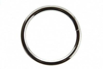 Кольцо металлическое d-38 мм, цв.-никель - купить в Зеленодольске. Цена: 4.94 руб.