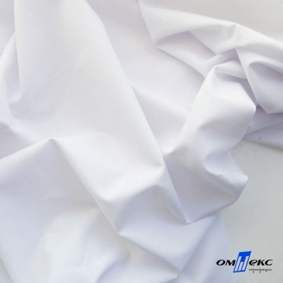 Ткань сорочечная Илер 100%полиэстр, 120 г/м2 ш.150 см, цв.белый - купить в Зеленодольске. Цена 290.24 руб.