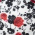 Плательная ткань "Фламенко" 22.1, 80 гр/м2, шир.150 см, принт растительный - купить в Зеленодольске. Цена 239.03 руб.