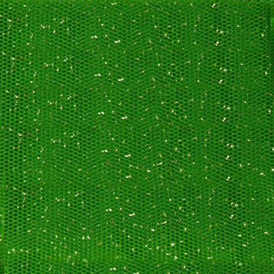 Сетка Глиттер, 24 г/м2, шир.145 см., зеленый - купить в Зеленодольске. Цена 117.24 руб.