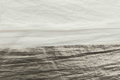 Текстильный материал "Диско"#1805 с покрытием РЕТ, 40гр/м2, 100% полиэстер, цв.6-тем.серебро - купить в Зеленодольске. Цена 412.36 руб.