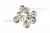 Кнопки пришивные 30 мм никель - купить в Зеленодольске. Цена: 18.68 руб.
