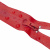 Молния водонепроницаемая PVC Т-7, 60 см, разъемная, цвет (820) красный - купить в Зеленодольске. Цена: 49.39 руб.