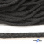 Шнур плетеный d-6 мм круглый, 70% хлопок 30% полиэстер, уп.90+/-1 м, цв.1088-т.серый - купить в Зеленодольске. Цена: 588 руб.