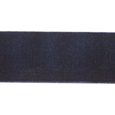 Лента бархатная нейлон, шир.25 мм, (упак. 45,7м), цв.180-т.синий - купить в Зеленодольске. Цена: 809.01 руб.